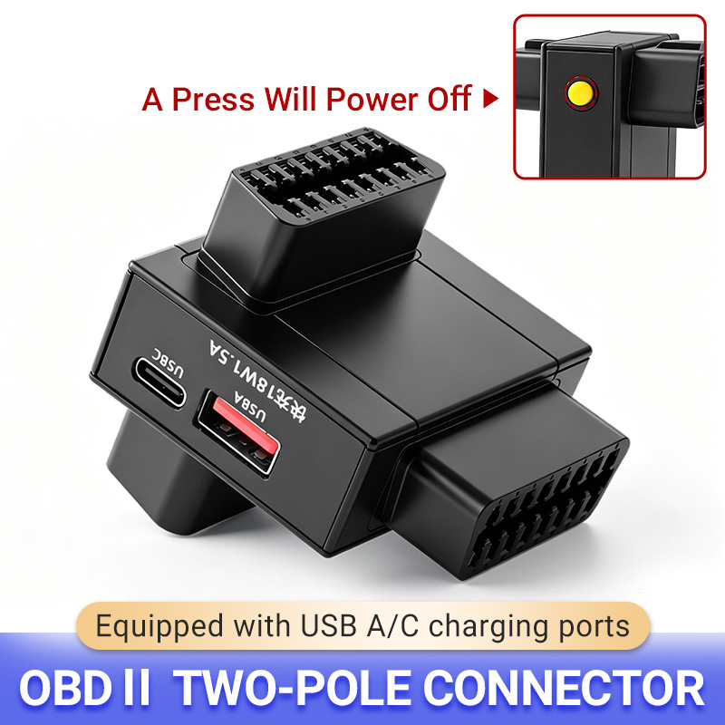 Usb C Hub - OBD2 Splitter Adapter 1 To 2