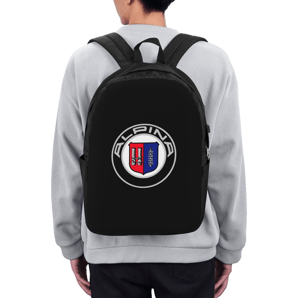 Laptop Bag - Alpina - Classic Car Logos Backpack