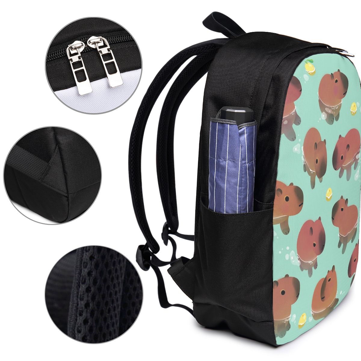 Capybara Animal Pattern Backpa - огляд і ціна Laptop Bag