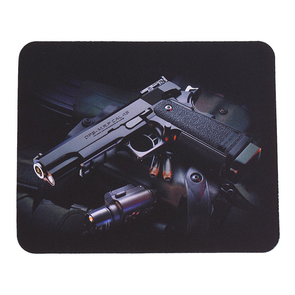 3D Pistol Pattern Laptop Compu - огляд і ціна Laptop Mouse