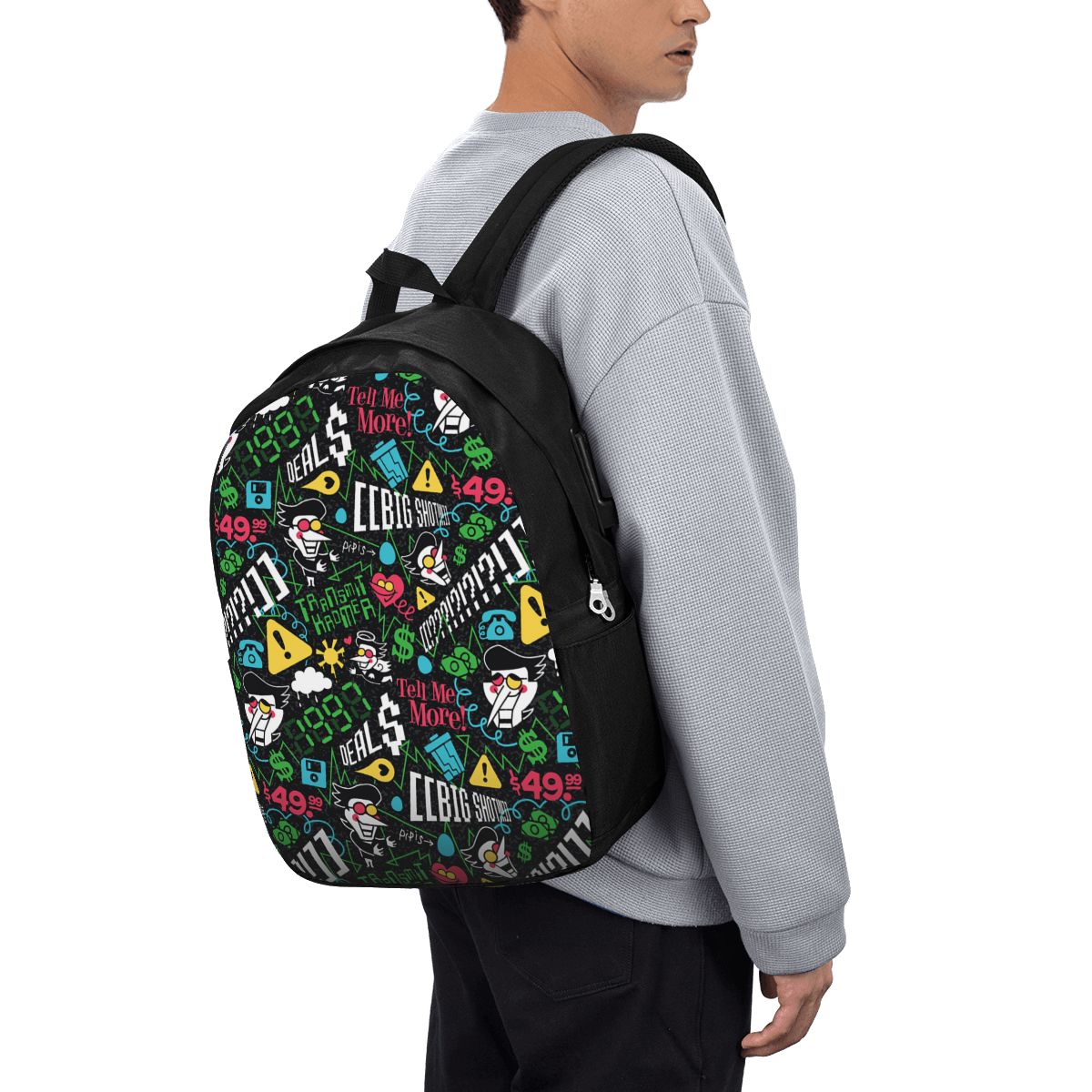 Deltarune SPAMTON G Backpack T - огляд і ціна Laptop Bag
