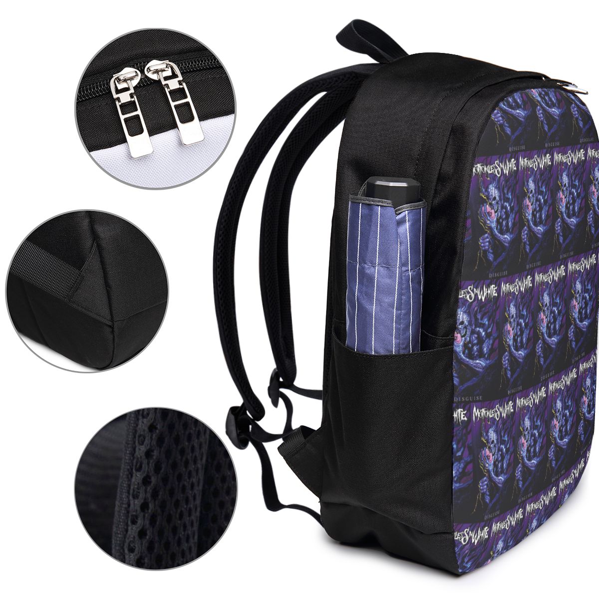 Motionless In White Backpack T - огляд і ціна Laptop Bag