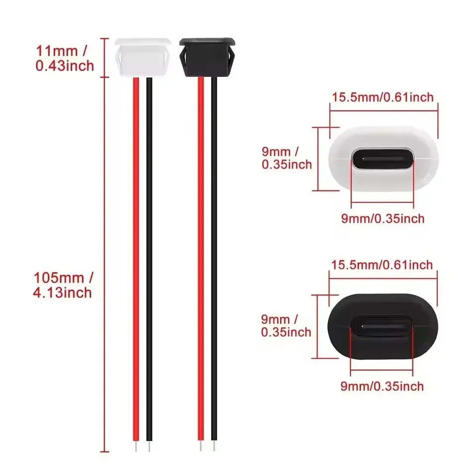 2P Type-C Female 2Pin USB Conn - огляд і ціна Usb Hub