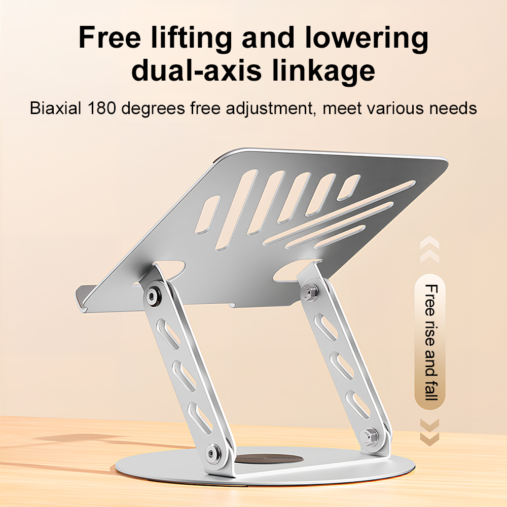 360° Rotatable Aluminum Alloy  - огляд і ціна Laptop Cooling Pad