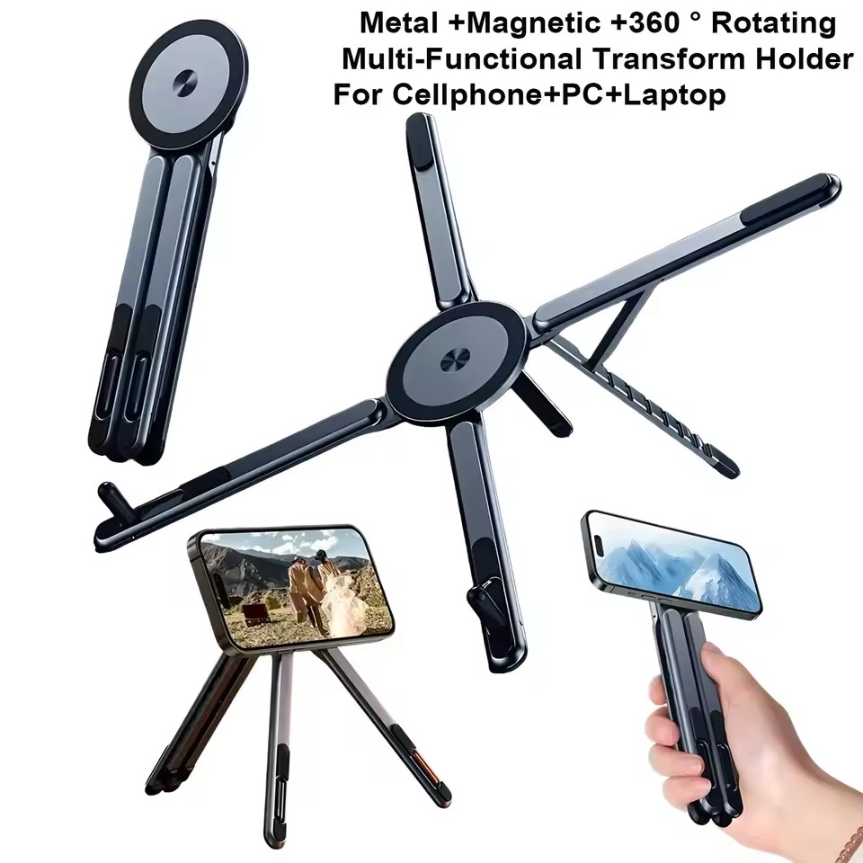 3 in 1 Foldable Magnetic Phone - огляд і ціна Laptop Stand
