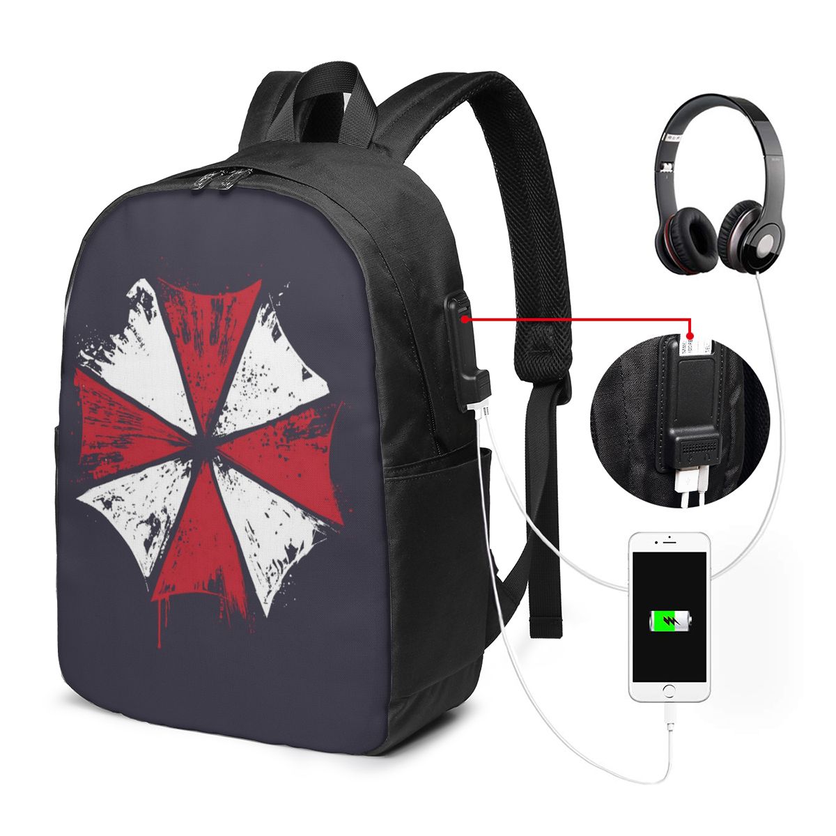 Movie Game Corporation Umbrell - огляд і ціна Laptop Bag