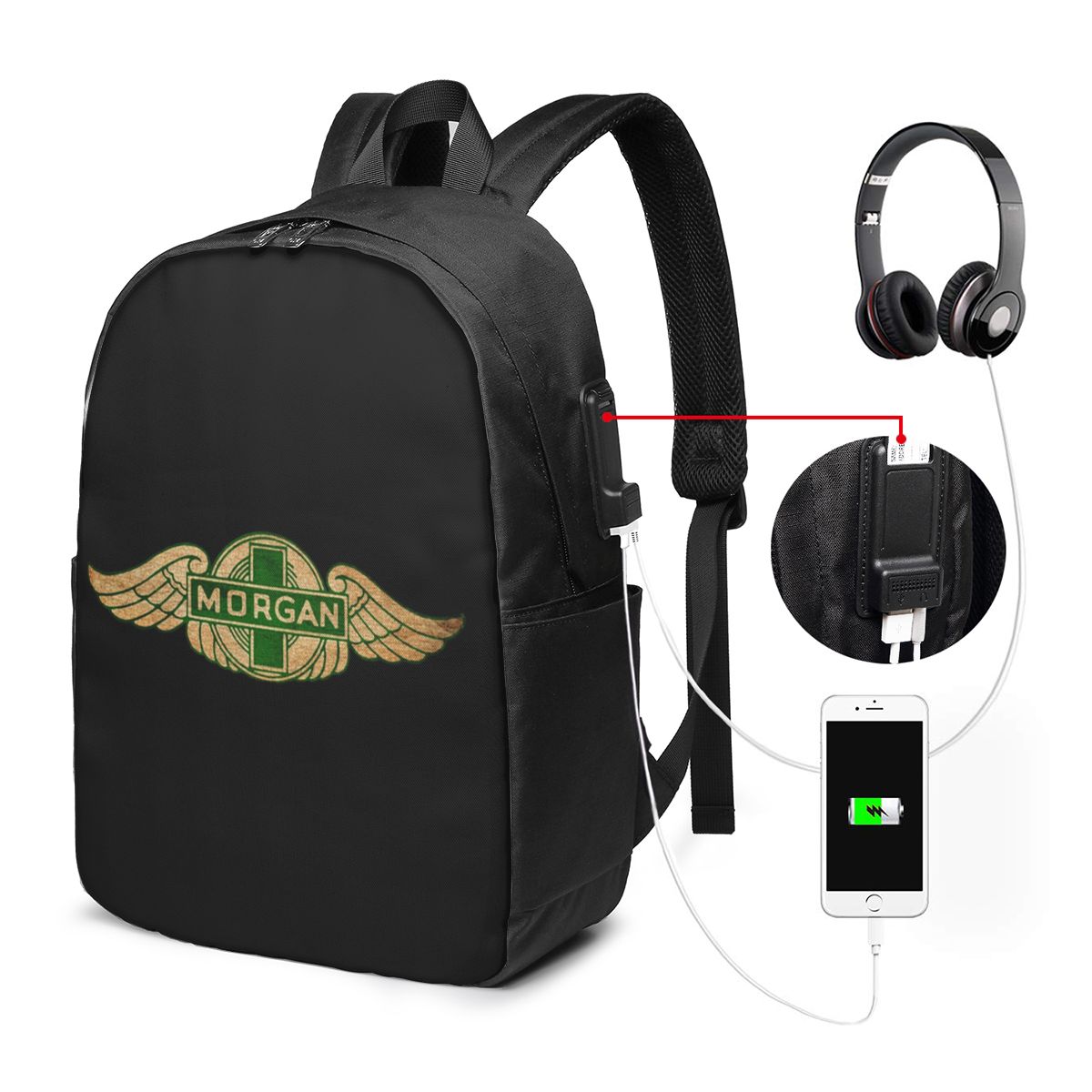 Morgan Motor Car Company Backp - огляд і ціна Laptop Bag