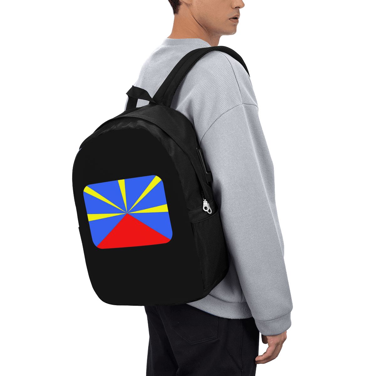 974 Reunion Island Flag Backpa - огляд і ціна Laptop Bag