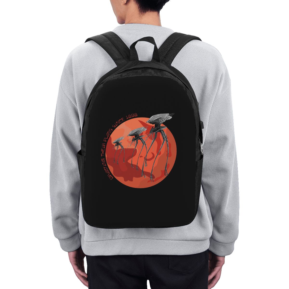 War Of The Worlds Drawing Thei - огляд і ціна Laptop Bag